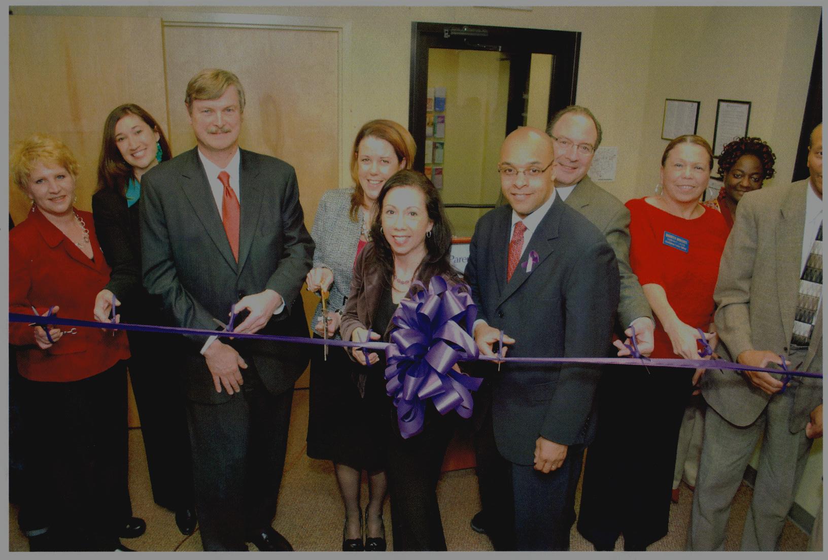 Senator Thompson attends Ribbon Cutting with Niagara Falls Mayor Dyster